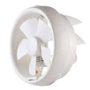 Low noise APC20 8 inch Round shutter type exhaust Fan with water stripe