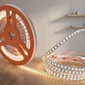 เทปไฟ LED SMD2835 กันน้ำ 12V 24V หลายสี พร้อมรีโมทคอนโทรล 5ม. 50ม. สำหรับบ้าน โรงแรม สำนักงาน ไฟตกแต่ง - Product Image 1