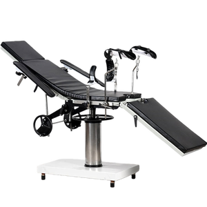 LK LK-T420 수술용 수동 유압식 수술대 CE 인증 클래스 II 병원 가구 (측면 제어 포함) - Product Image 1