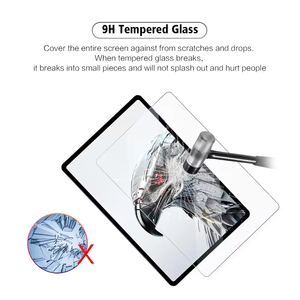 Protector de Pantalla de Vidrio Templado Transparente Ultrafino Antirrayaduras 2.5D 9H para Tablet ZTE Nubia Red Magic Nova - Product Image 4