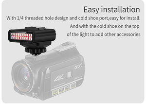 Compacto de la visión nocturna infrarroja de luz para cámara de vídeo externa IR LED de luz con zapato caliente - Product Image 4
