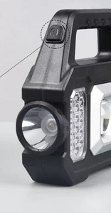 Lampe de camping solaire COB LED en promotion, rechargeable par USB, corps en ABS, indice IP65, lumière du jour 6000K, certifiée CE pour tente et utilisation d'urgence - Product Image 6