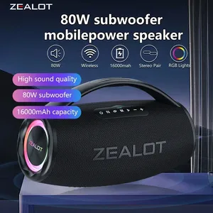 Altavoz Inalámbrico Zealot S97, Sonido de Alta Fidelidad, Batería de Larga Duración, Altavoz Portátil, Impermeable, para Viajes al Aire Libre - Product Image 5