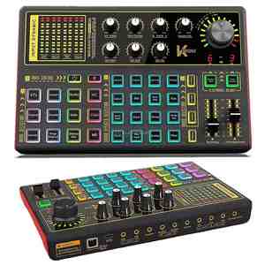 TNH mikrofon fungsi langsung Usb eksternal, Set <span class=keywords><strong>Audio</strong></span> kartu suara SC- K300, antarmuka eksternal untuk komputer ponsel pintar - Product Image 6