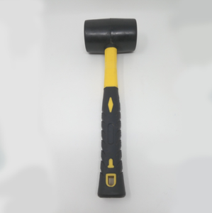 Chất lượng cao cuộc sống tiết kiệm công cụ sợi thủy tinh xử lý gỗ xử lý búa Búa cao su - Product Image 2