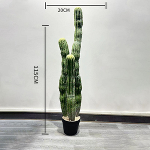 Plantas Artificiales de Plástico, Cactus Artificiales para Decoración de Jardines Interiores y Exteriores, Plantas Falsas - Product Image 2