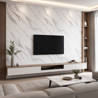 Panel de Pared de PVC con Aspecto de Mármol, Sistema Completo para Paredes Interiores, Proyecto Comercial para Hoteles y Restaurantes WYRAX