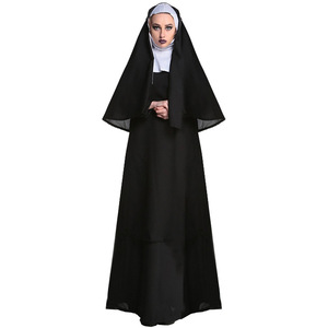 <span class=keywords><strong>Vestido</strong></span> <span class=keywords><strong>de</strong></span> <span class=keywords><strong>Monja</strong></span> para Día Festivo, Uniforme <span class=keywords><strong>de</strong></span> Sacerdote, Atuendo para Espectáculos <span class=keywords><strong>de</strong></span> Danza del Medio Oriente - Product Image 6
