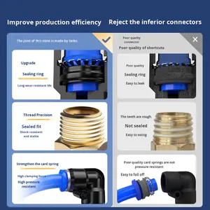 Conector Neumático Rápido de <span class=keywords><strong>Pl</strong></span>ástico con Codo Roscado de 90 Grados <span class=keywords><strong>PL</strong></span>, Accesorios de Circuito de Alta Presión 4/6/8-02 - Product Image 2