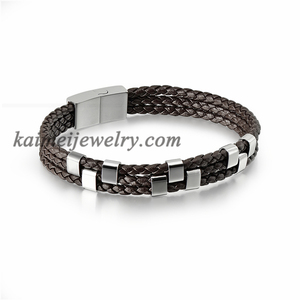 Style Cool bijoux Hip Hop de haute qualité Bracelets de quille de chaîne de vélo en acier inoxydable pour hommes - Product Image 5