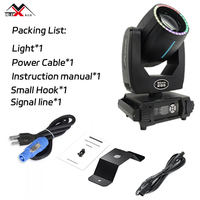MZX 550W Prism King Luz de Escenario LED IP33 DMX512 15 Efectos de Prisma SP 14R Sharpy Beam Cabeza Móvil