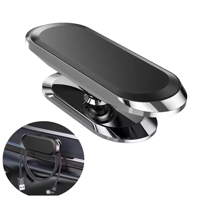 360 Degree Rotate Flexible High Quality Dashboard Magnetic Phone Holder PC Stand Adjustable Mini Car Mount iPad Mobile Devices