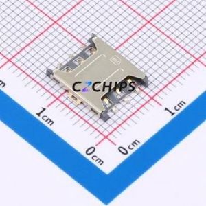 NANO-SIM-0501A-P SIM Card Connector SMD Connector Plug-In Type Nano SIM Card Card Holder 1.35mm - Product Image 1