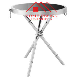 Mesas de Metal de diseño abstracto para el hogar, hoteles y restaurantes, mesas de centro de café para decoración del hogar, mesas anidadas únicas - Product Image 3