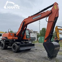 Excavator Doosan DH210W-9 Berkualitas Tinggi, Jam Kerja Rendah, Kondisi Asli, Siap Kirim Laut, Harga Murah