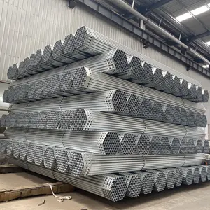 Scaffolding GI Scaffolding Steel Pipes Hot Dipped Galvanized Steel Pipe For Scaffolding