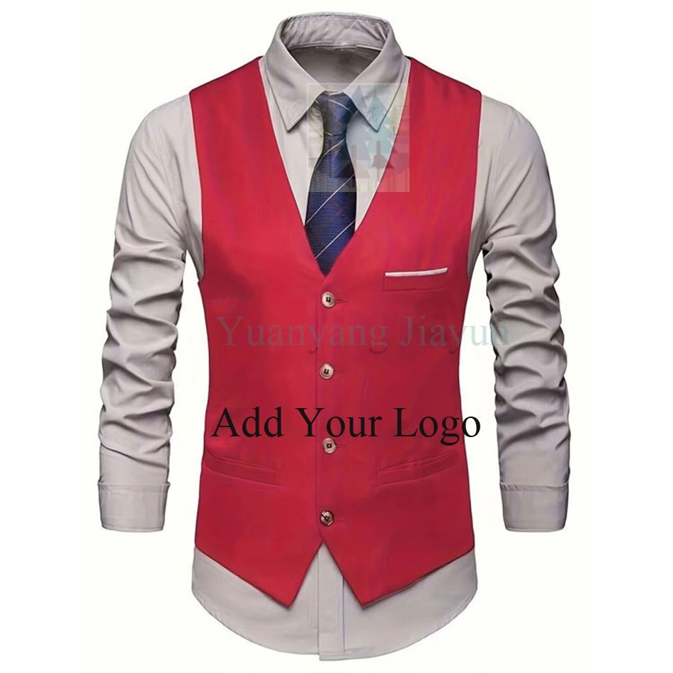 Men's Suit Vest Business Dress Vest Suit or Tuxedo Vest