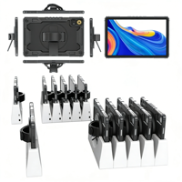 Tablette Android robuste de 10,95 pouces avec station de charge multi-prises, tablette industrielle pour la logistique d'entrepôt, POS