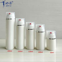 Bouteille Airless PP à paroi unique de 30ml/50ml/100ml/120ml/150ml/200ml avec pompe à lotion