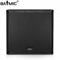Haut-parleur subwoofer de 18 pouces de classe D 1000W, module amplificateur 1000W (boîtier métallique) avec ventilateur à vitesse variable de 50 mm pour le refroidissement, 1000W @