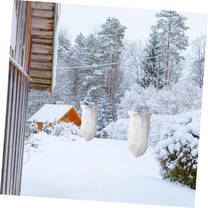 <b>Plant</b> <b>Covers</b> Freeze Protection, Winter Cold Weather Frost Blankets Shrub Jacket with Drawstring - Product Image 6