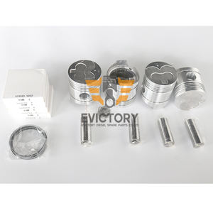 Pour moteur diesel NISSAN <span class=keywords><strong>K21</strong></span> K25 K15 Piston avec jeu de segments de piston Kit de reconstruction Pièces de rechange pour moteur de machine - Product Image 2