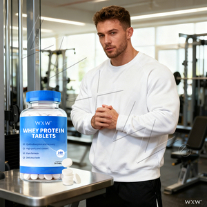 Compresse di Proteine Vegane Personalizzate di Alta Qualità, Compresse di Proteine con Creatina, Supporto Energetico Pre-Allenamento - Product Image 3