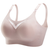 Soutien-gorge d'allaitement invisible, sous-vêtements de maternité, anti-massage, pour femmes enceintes et post-partum, section fine