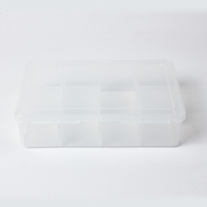 29505 7 không gian nhựa hình chữ nhật tiêm hạt lưu trữ Box Craft lưu trữ Organizer trường hợp - Product Image 2