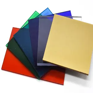 Protezione solare passerella coperta placca policarbonato couleur plain sheet 3mm