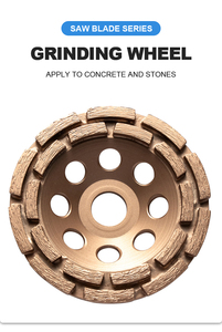 125mm Cup-Shaped Diamond Abrasive Disc Metal Bond Grit 30 for Stone Concrete Tile Grinding Angle <strong>Grinder</strong> Compatible - Product Image 2