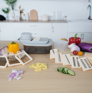 Nhà Bếp đa chức năng Rau cắt hộ gia đình Dicer dưa chuột Scrubber khoai tây Slicer Shredder vắt tay cho rau - Product Image 1