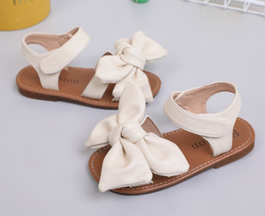 Sandales plates simples et tendance pour filles, avec nœud, pour enfants - Product Image 5