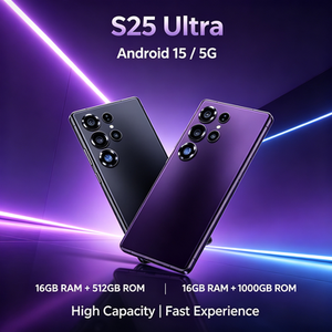 สมาร์ทโฟน S25 Ultra 5G ระบบปฏิบัติการ Android 15 หน้าจอ LED กล้อง 48MP แรม 16GB ความจุ 512GB/1TB รองรับซิมคู่ ชาร์จเร็ว - Product Image 1