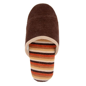 Pantoufles décontractées style japonais à la mode simple paire de pantoufles unisexes d'intérieur en coton à plateforme en fourrure bon prix - Product Image 1