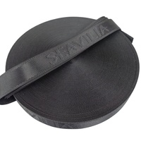 Sangle Jacquard en Polypropylène (PP) Haute Ténacité 25mm 38mm Épaisse Noire et Autres Couleurs Nylon Polyester 25mm 38mm en Gros