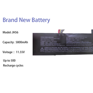Batería de Repuesto para Portátil JH56 al por Mayor para CHUWI <span class=keywords><strong>KUU</strong></span> A4 MaxBook X15 Xiaoxuan Pro NB01, 57.75WH, 11.55V, 5000MAH - Product Image 6