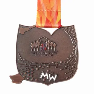 New Design 체코어 Republic metal World 우승 Majorettes 스포츠 medal customized medal
