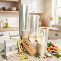 Film rétractable POF Low Fog EU FDA, haute transparence, barrière contre l'humidité, surface lisse, film d'étanchéité pour l'emballage de savon en barre