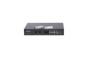HiOSO HA7302GD 2PON GPON OLT ผลิตภัณฑ์ใหม่ขนาดเล็ก อุปกรณ์ไฟเบอร์ออปติก FTTH FTTX รองรับไฟฟ้า AC100-240V - Product Image 2