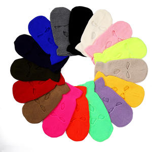 YUEXING防風サイクリングバラクラバ3穴スキーマスクカスタムフルフェイスニットウィンターハット - Product Image 2