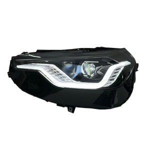 פנסי חזית Horrose Auto Part V2 לדגם BMW סדרה 2 G42 2022-2026 חדשים משופרים דו-צבעוניים צהוב ולבן LED - Product Image 4