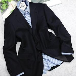 Black Fine Stripe 100% <strong>Wool</strong> Business Suits Set DIY Bespoke Single Breasted Breathable B2B Bulk Custom Made Italian/<strong>UK</strong> - Product Image 2