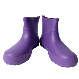 Günstige welly stock ist Frauen Jagd PVC wasserdichte Regens tiefel Mode Knöchel schuhe - Product Image 2
