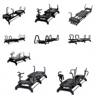 Fabricant OEM ODM de Mega Reformer Pilates avec fourniture de pièces OEM et installation rapide, appareil à faible impact pour les chaînes de studios