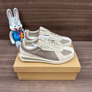 Top Designer Men's Daily Casual Retro Sneakers White Gray Outdoor Sports Lightweight Breathable <b>Waterproof</b> <b>Shoes</b> Net - Product Image 6