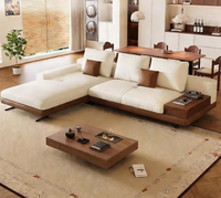 Modernes Design Neu Eingetroffenes Stoff-Sofa-Set U-Form Design Wohnzimmermöbel Sofa