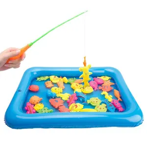 PENGXIANG 8 Pcs Bath Fishing Game Toys for Baby and Toddlers - Fun Bathtime  Squirting Floating Fishing Toys with Pole and Net for Kids Interactive  Fishing Game in Bathtub 
