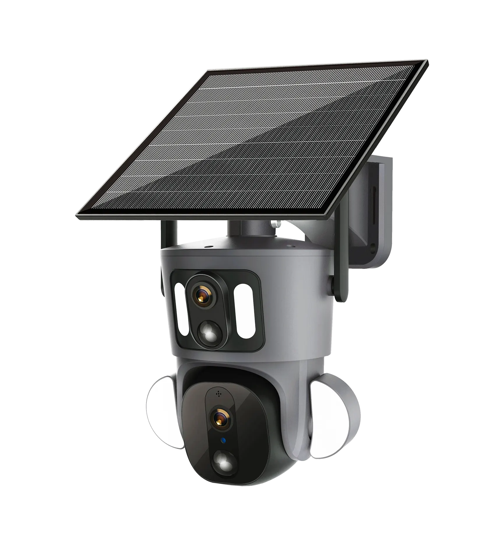 10X Zoom óptico Lente Dual 2K 4MP Ubox WIFI inalámbrico Cámara CCTV solar Batería recargable 4G Tarjeta SIM Cámara solar