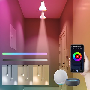 <span class=keywords><strong>Ampoule</strong></span> LED Intelligente Wi-Fi <span class=keywords><strong>GU10</strong></span> 6W RGBW à Changement de Couleur, Compatible Alexa, Contrôle à Distance, Certifiée CE - Product Image 5